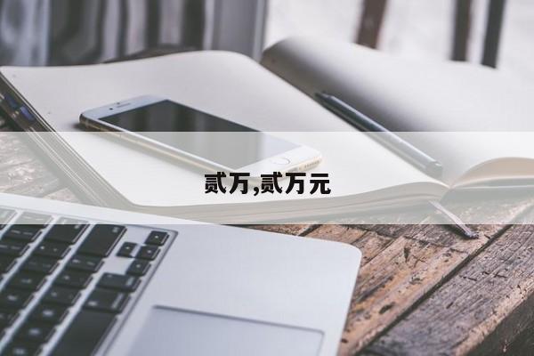 贰万,贰万元