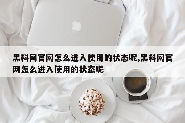 黑料网官网怎么进入使用的状态呢,黑料网官网怎么进入使用的状态呢